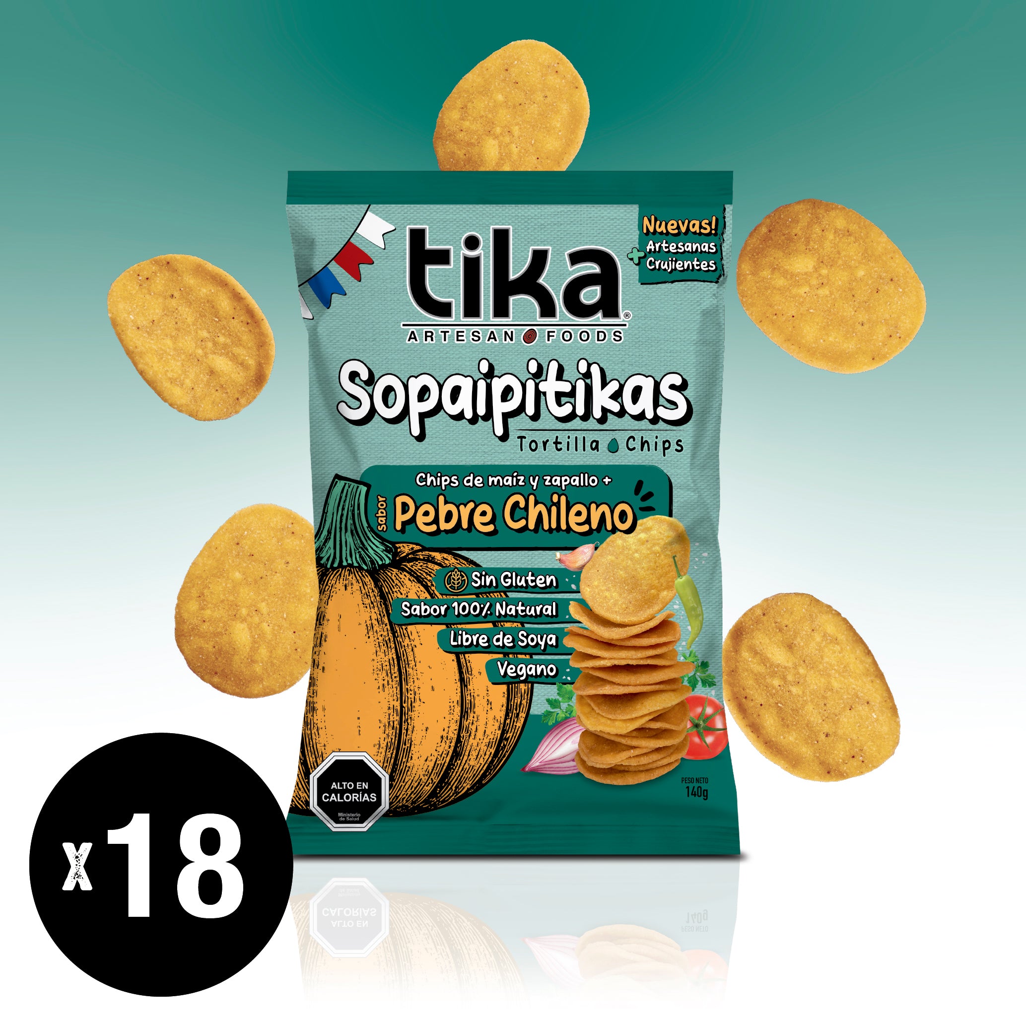 tika-sopaipitikas-pebre-chileno-140g-x-18-unidades image 1