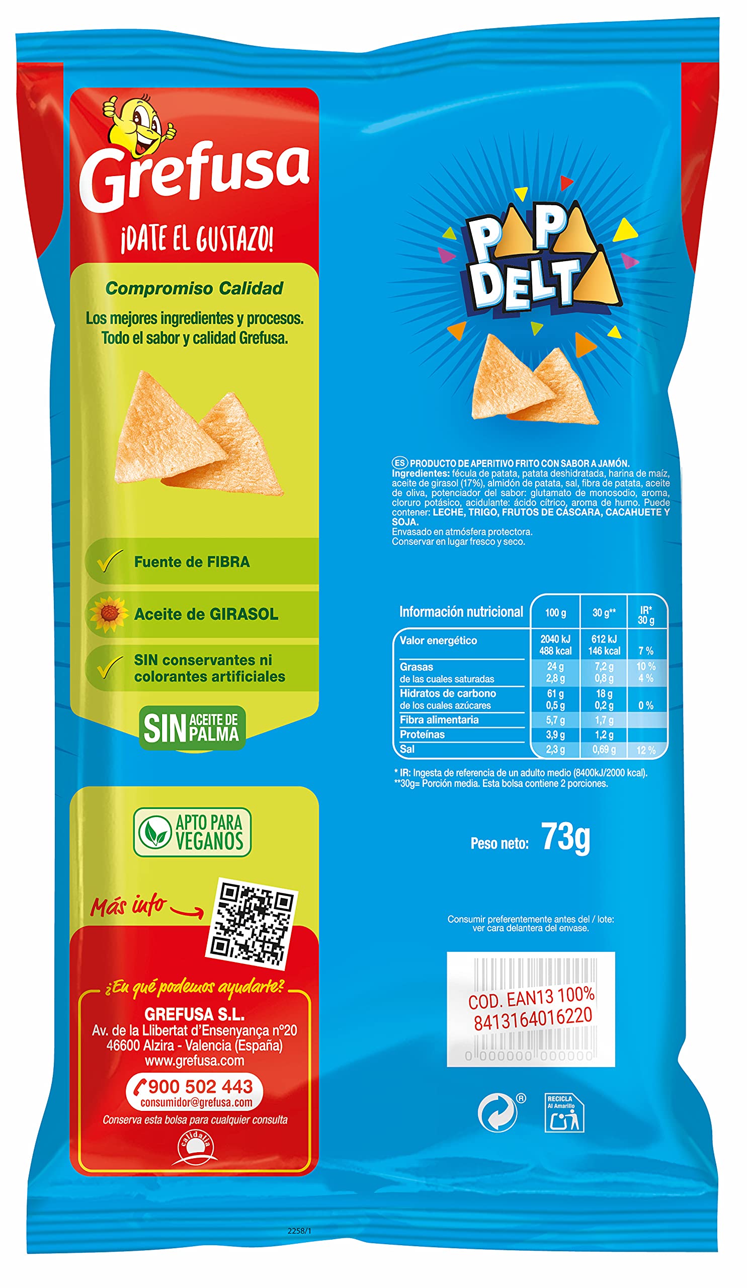 grefusa-papadelta-original-sabor-jam-n-73-g-vegano image 2