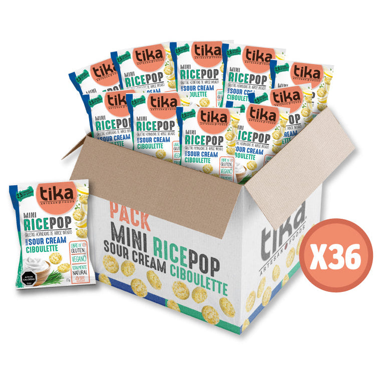 tika-mini-rice-pop-sour-cream-ciboulette-15g-x-36-colaciones image 5