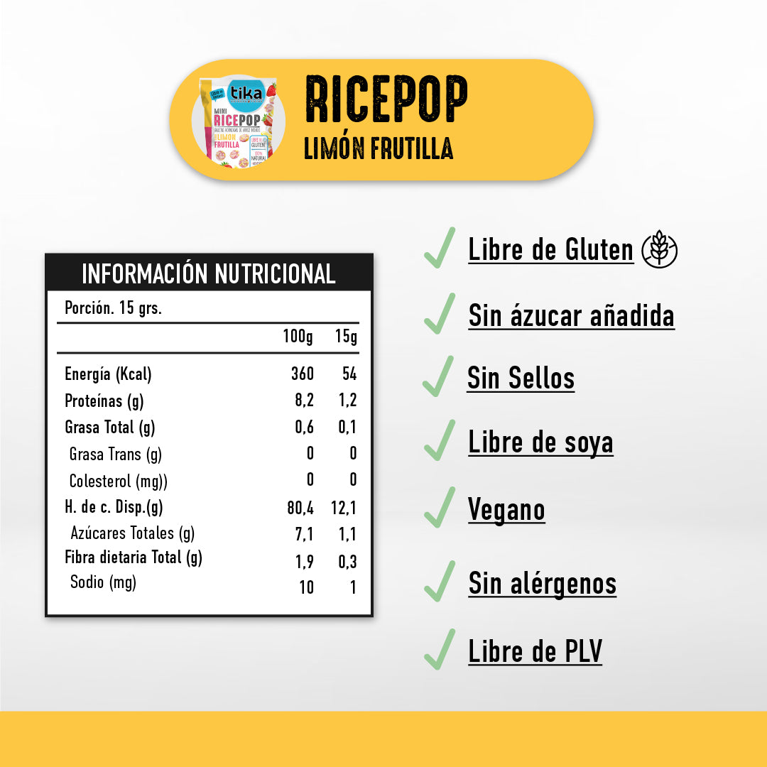 tika-mini-rice-pop-lim-n-frutilla-110g-x-3-unidades image 3