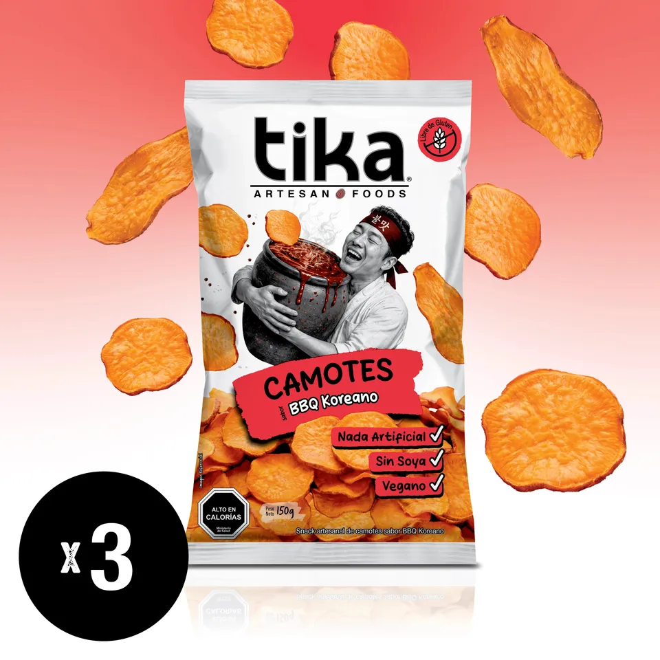 tika-camotes-bbq-koreano-150g-x-3-unidades image 1
