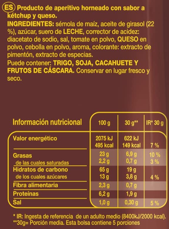 grefusa-sticks-sabor-ketchup-y-queso-135g-snack-de-s-mola-de-ma-z-crujiente image 7