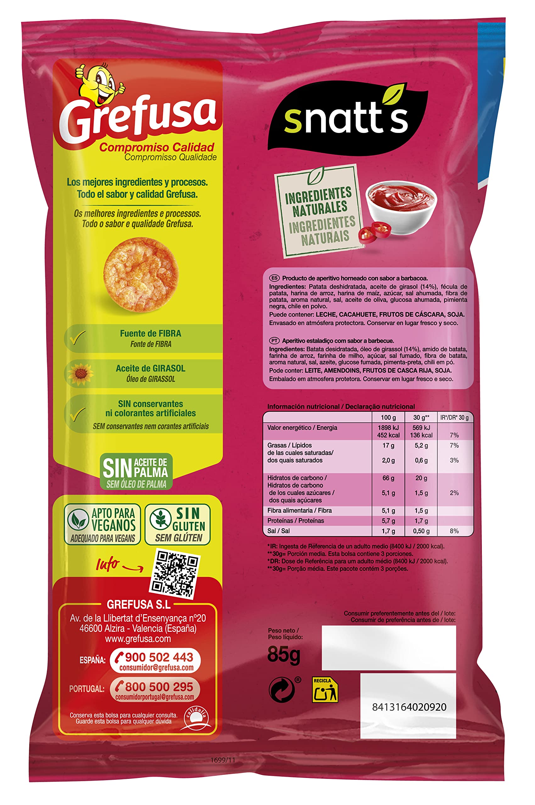 grefusa-snatt-s-natuchips-barbacoa-85g image 2