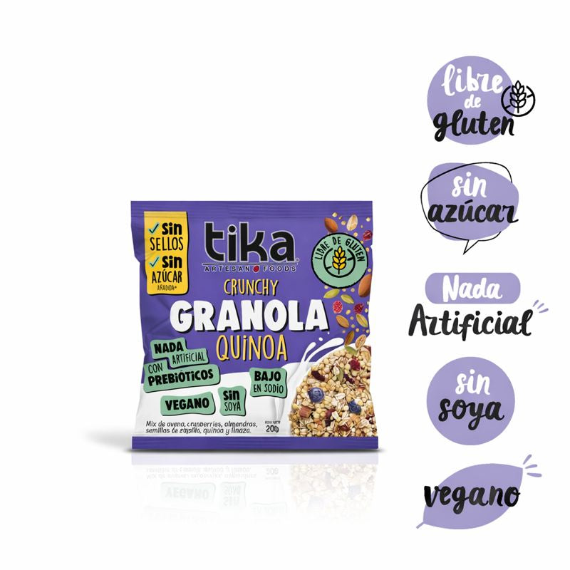 tika-granola-crunchy-quinoa-20g-x-21-colaciones image 2