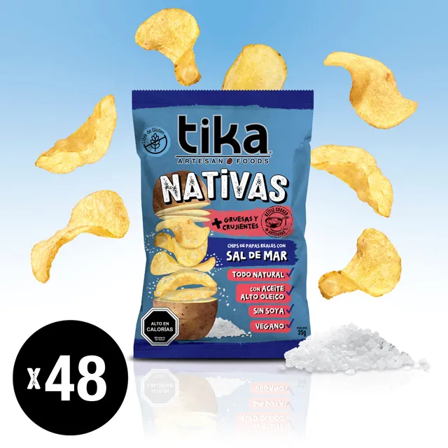 tika-nativas-sal-de-mar-papas-chips-35g-x-48-colaciones image 1