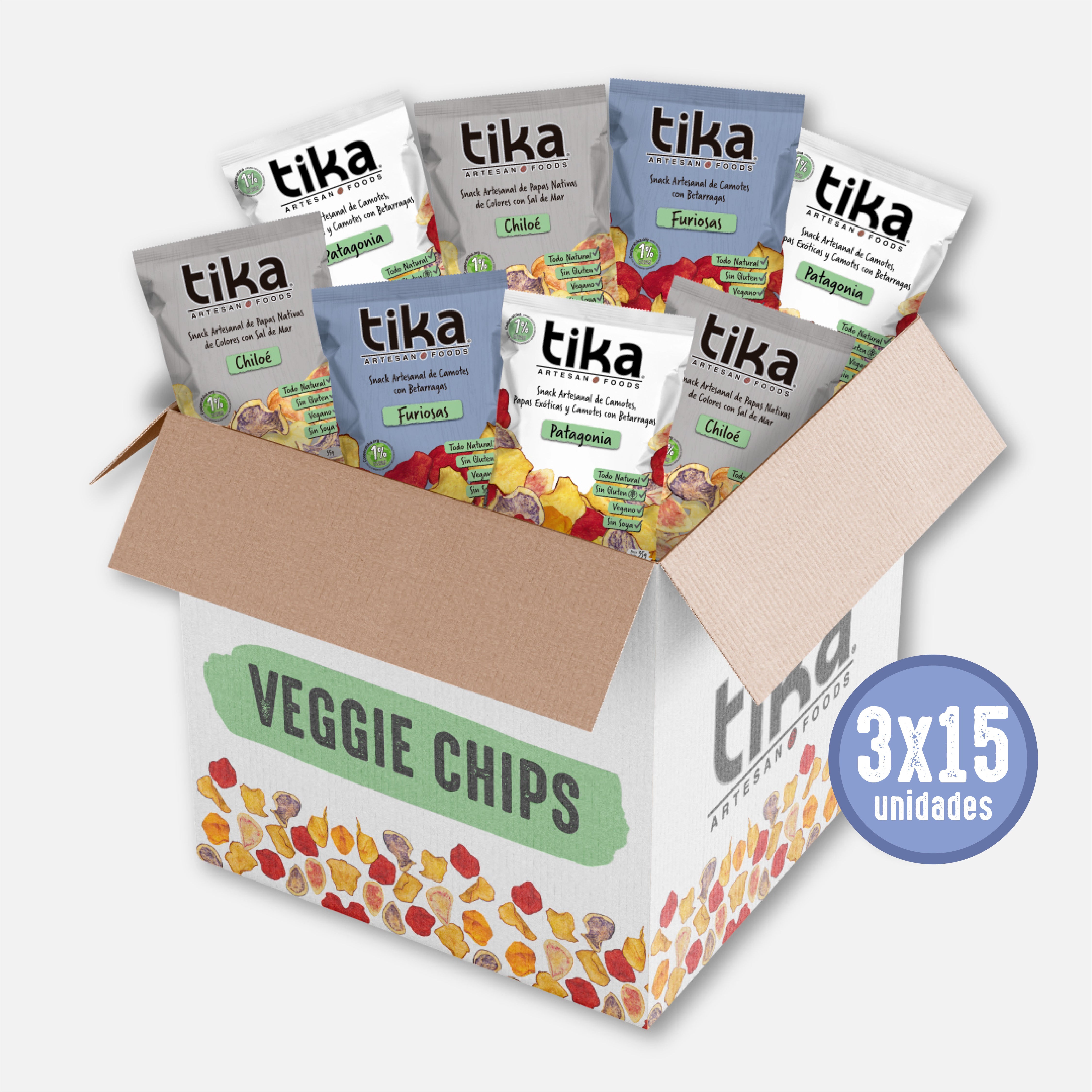 tika-pack-veggie-fan-45-colaciones-veggie-chips image 6