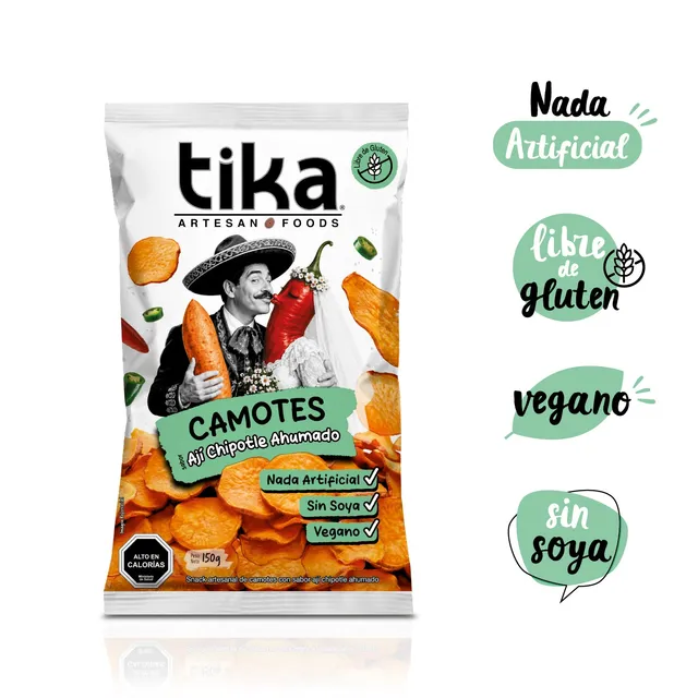 tika-camotes-aj-chipotle-ahumado-chips-150g image 1