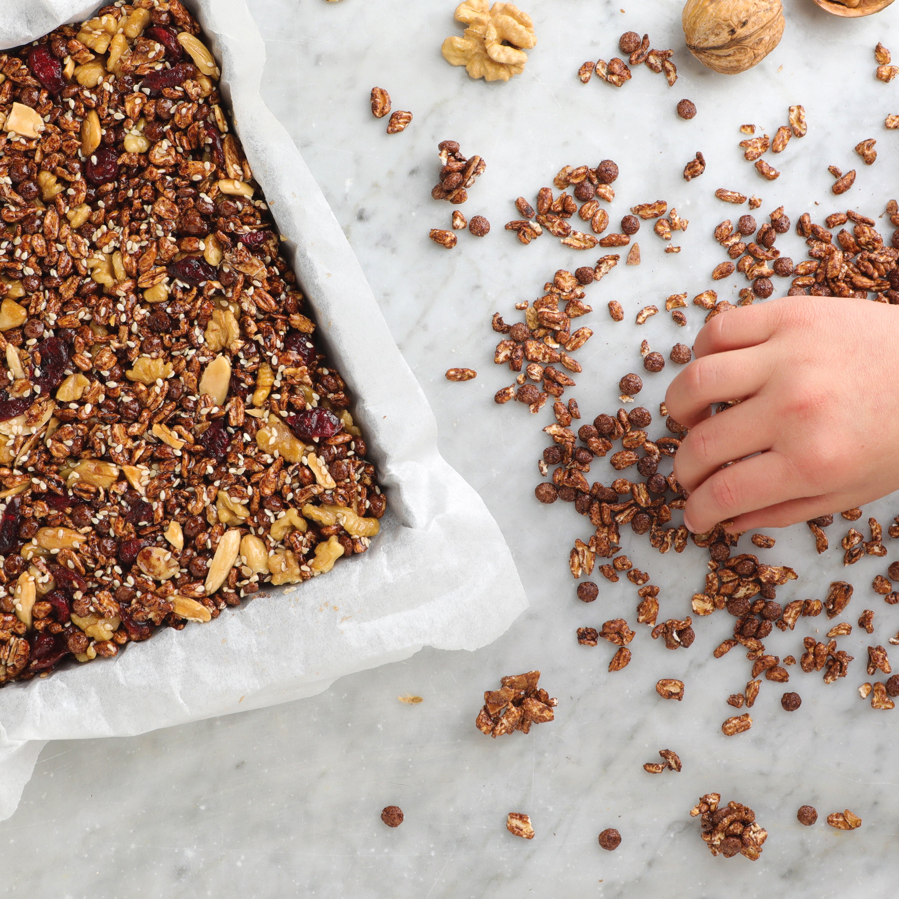 tika-granola-crunchy-cacao-20g-x-21-colaciones-granola-natural image 4
