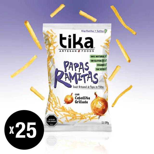 tika-papas-ramitas-hilo-cebollita-grillada-170g-x-25-unidades image 1