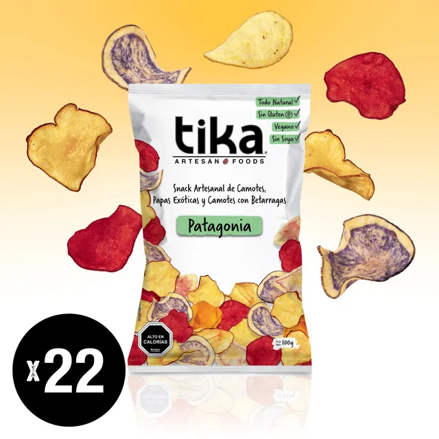 tika-veggie-chips-patagonia-artesanales-100g-x22-unidades image 1