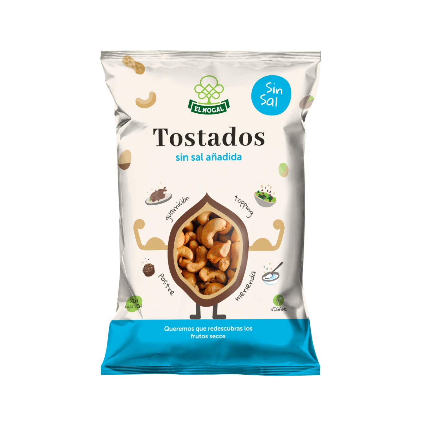 el-nogal-anacardo-tostado-sin-sal-bolsa-100-g image 1