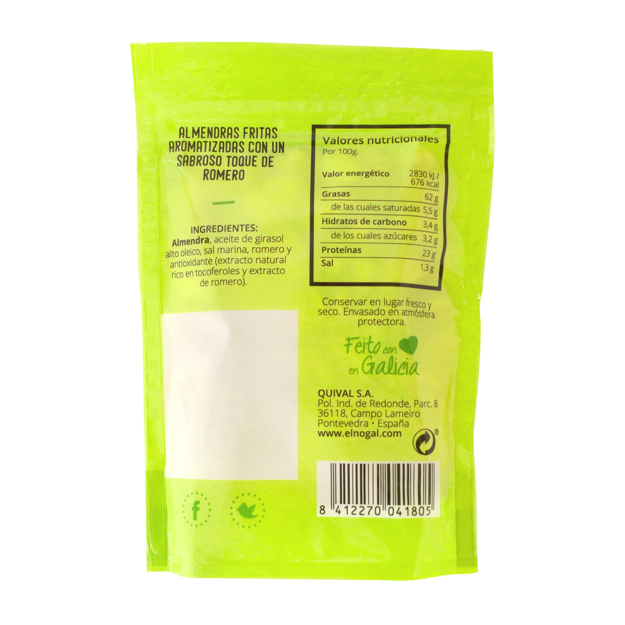 el-nogal-almendras-con-romero-doypack-110-g image 2