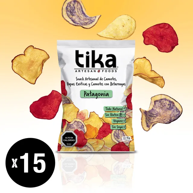 tika-veggie-chips-patagonia-35g-x-15-colaciones image 1