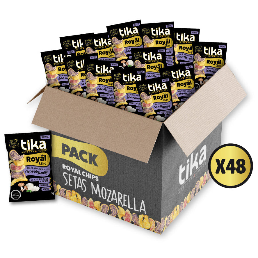 tika-royal-chips-setas-mozzarella-35g-x-48-colaciones image 5