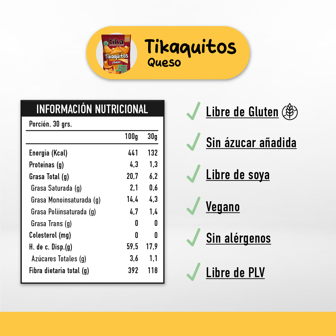 tika-tikaquitos-queso-150g-chips-de-ma-z-tipo-nacho image 2