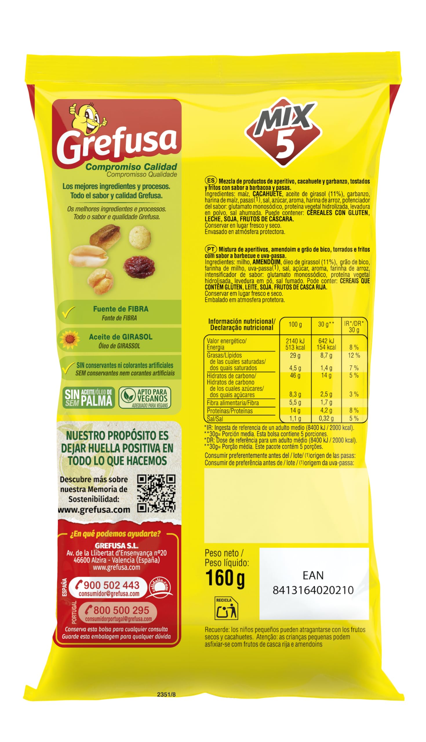 grefusa-mistercorn-c-ctel-frutos-secos-mix-barbacoa-160-g image 2