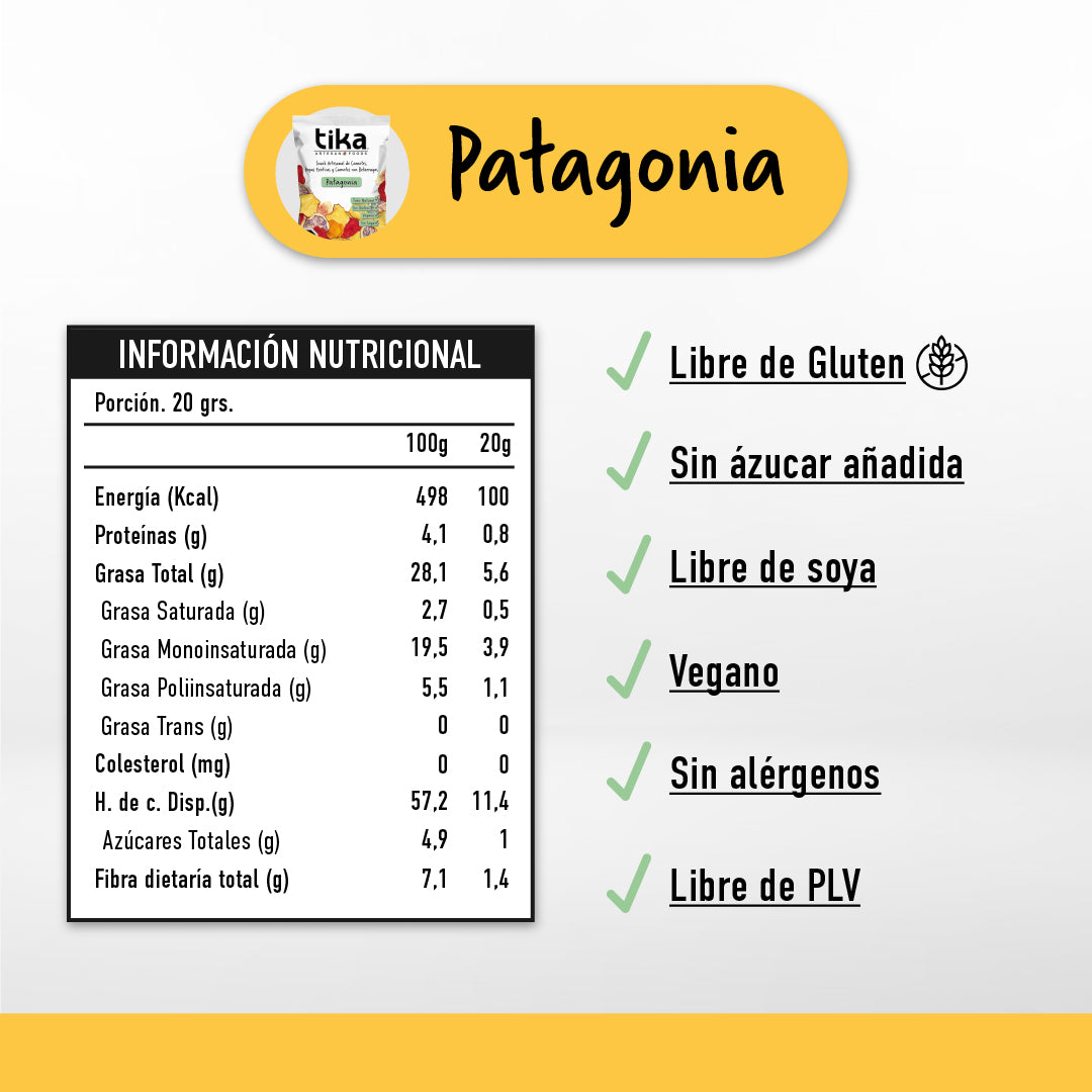 tika-veggie-chips-patagonia-150g-familiar image 2
