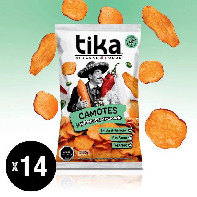 tika-camotes-chips-aj-chipotle-ahumado-150g-x-14-unidades image 1