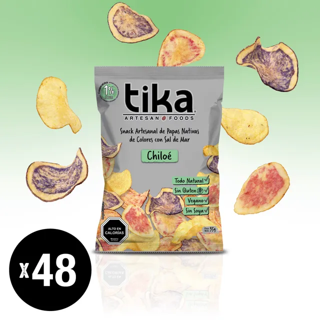 tika-veggie-chips-chilo-35g-caja-48-colaciones image 1