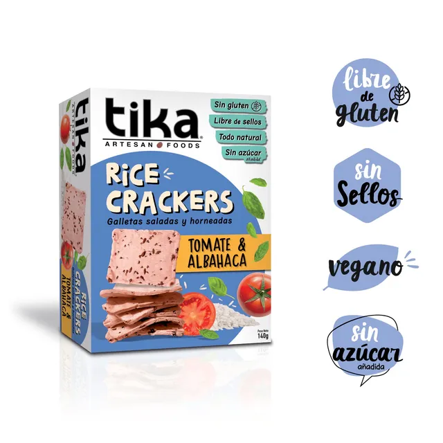 tika-crackers-tomate-albahaca-140g image 1