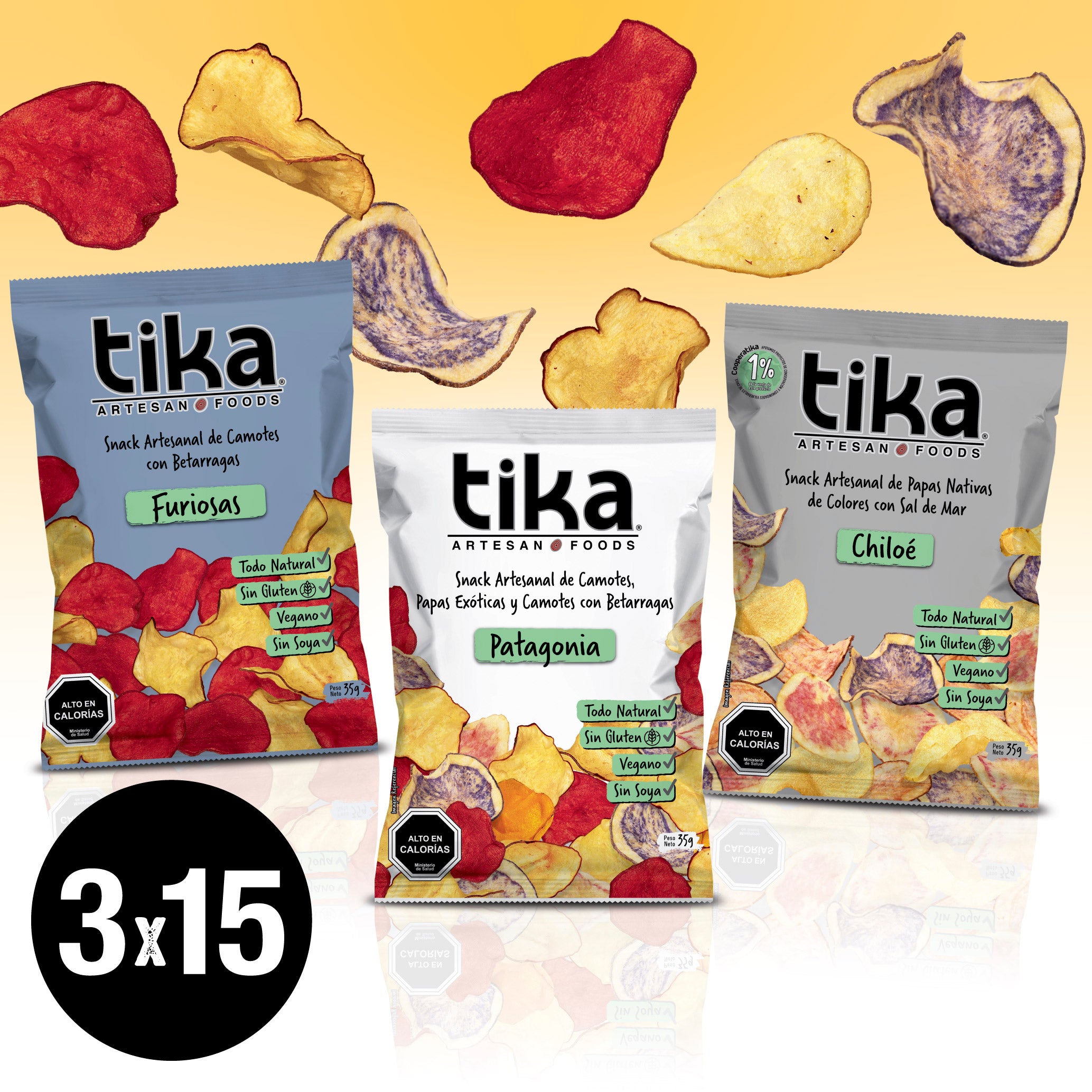 tika-pack-veggie-fan-45-colaciones-veggie-chips image 5