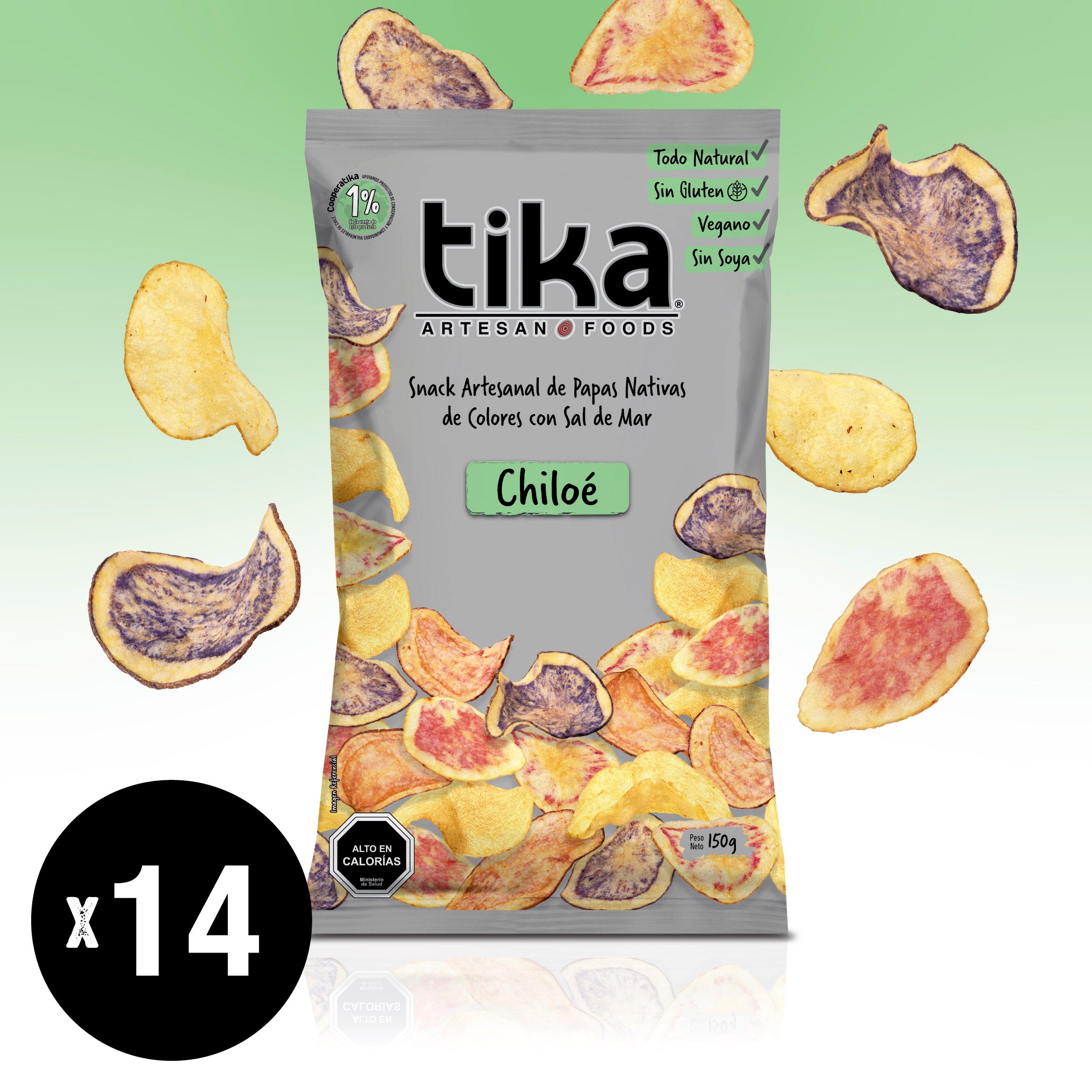 tika-veggie-chips-chilo-150g-x-14-unidades-papas-nativas-de-colores image 1