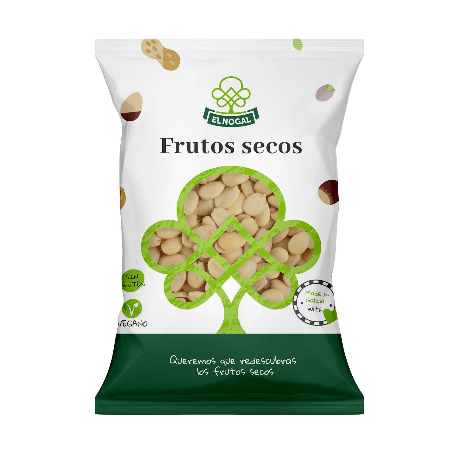 el-nogal-almendra-repelada-cruda-bolsa-1-kg image 1