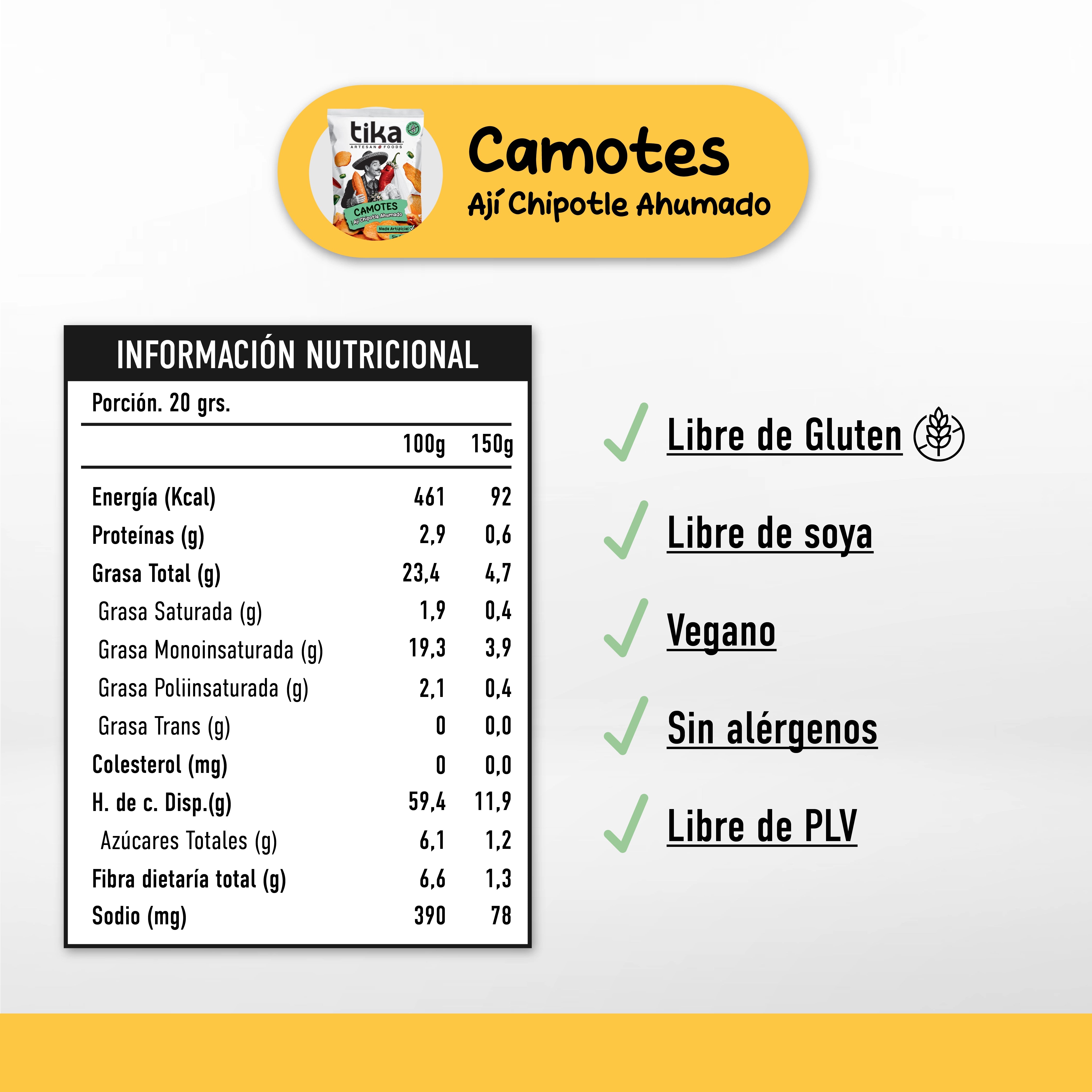 tika-camotes-aj-chipotle-ahumado-chips-150g image 3