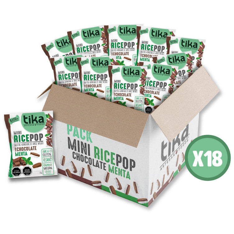 tika-mini-rice-pop-chocolate-menta-22g-x18-colaciones image 5