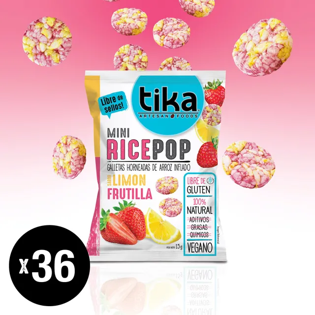 tika-mini-rice-pop-lim-n-frutilla-galletas-arroz-15g-x-36-colaciones image 1