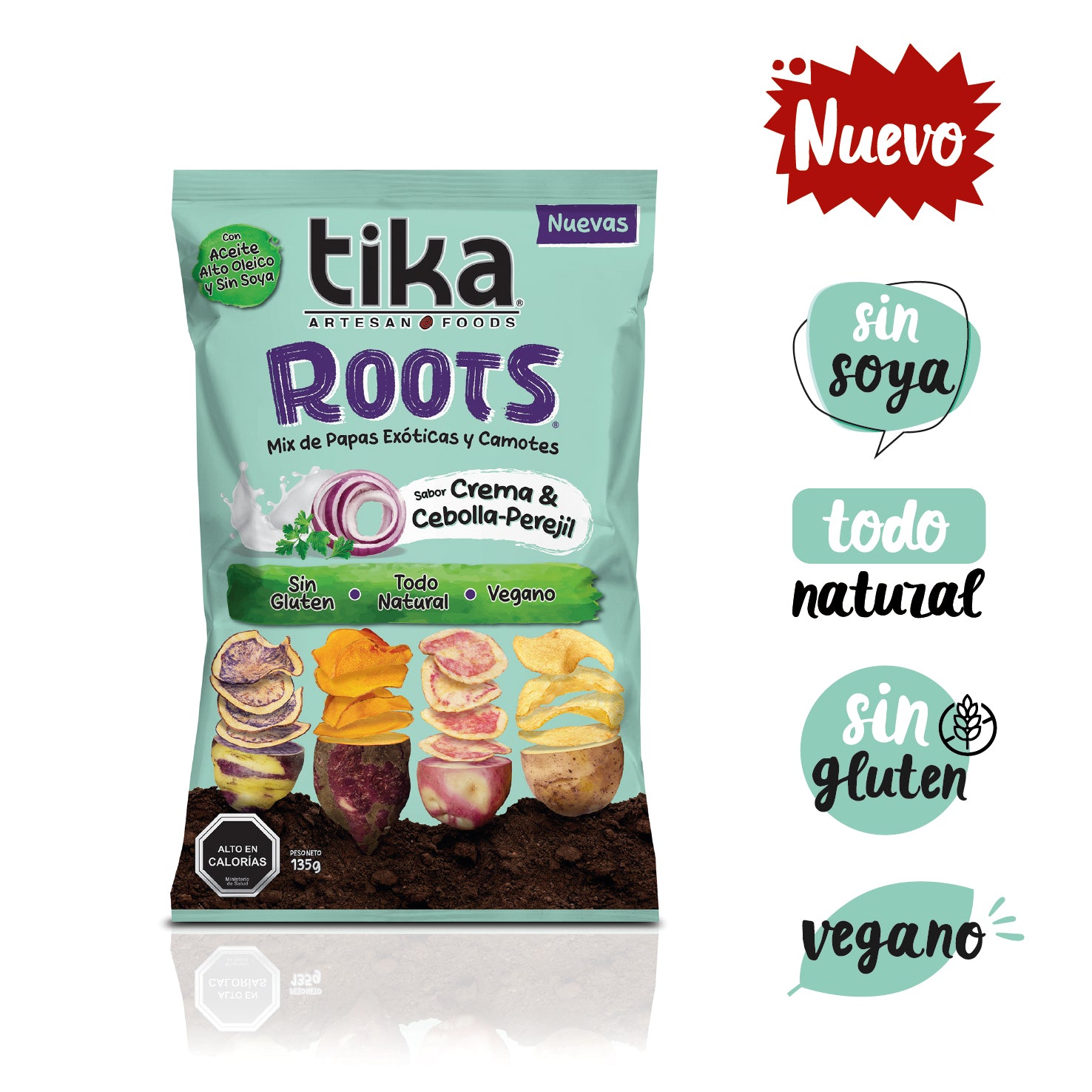 tika-roots-crema-cebolla-perejil-135g-vegano image 1