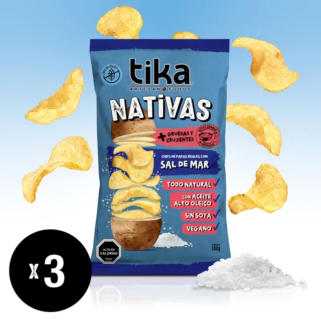 tika-nativas-sal-de-mar-150g-x-3-unidades image 1