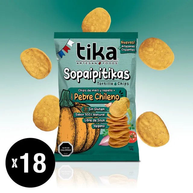 tika-sopaipitikas-pebre-chileno-140g-x-18-unidades image 1
