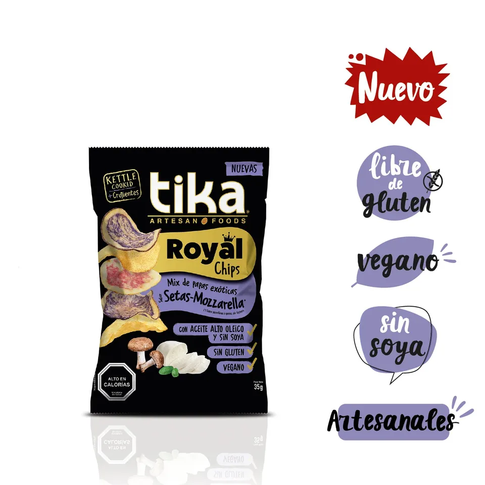 tika-royal-chips-setas-mozzarella-35g image 1