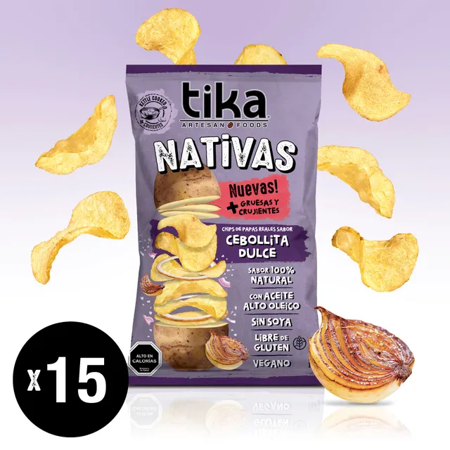 tika-nativas-cebollita-dulce-150g-pack-15-unidades image 1