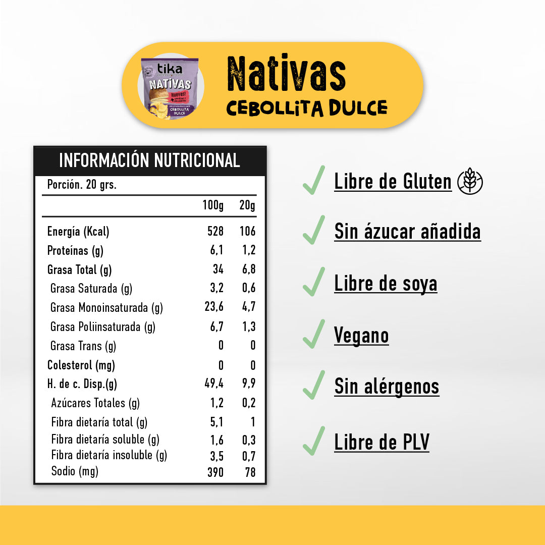 tika-nativas-cebollita-dulce-150g-pack-15-unidades image 3