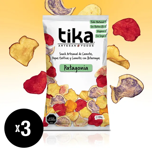 tika-veggie-chips-patagonia-150g-x-3-unidades image 1
