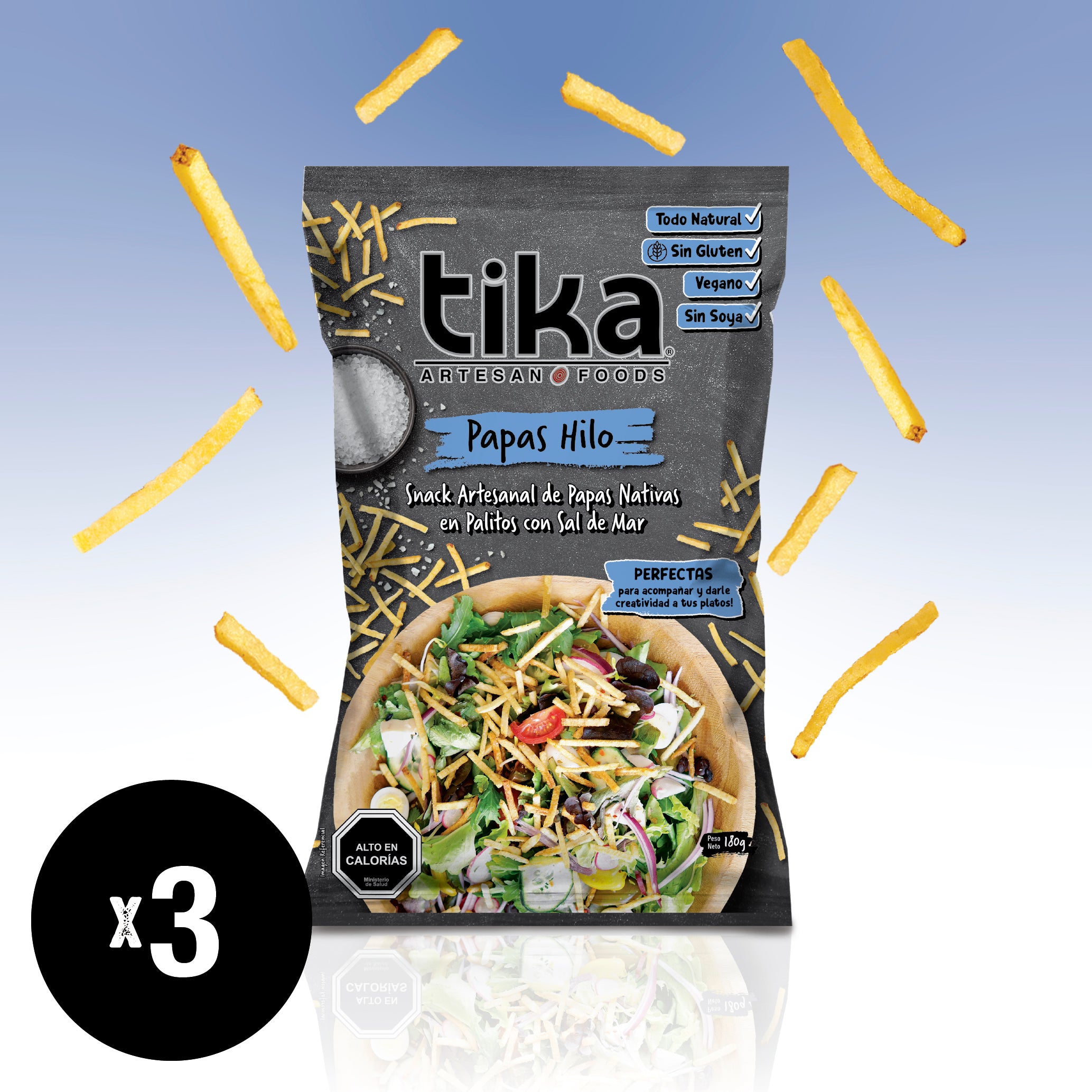 tika-papas-hilo-180g-x-3-unidades image 1