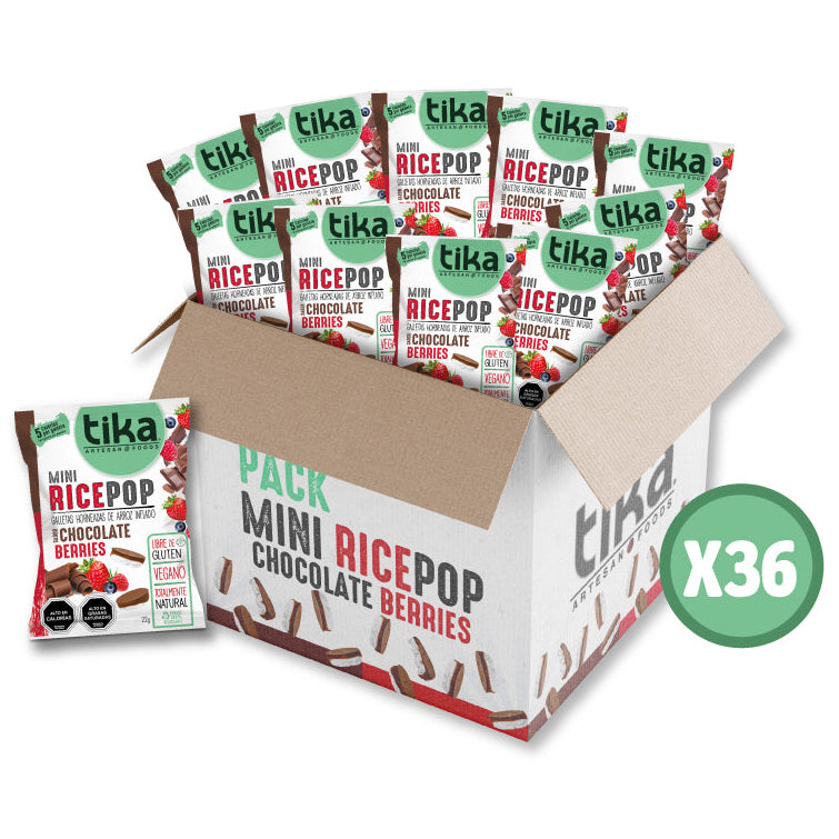 tika-mini-rice-pop-chocolate-berries-22g-x-36-colaciones image 5
