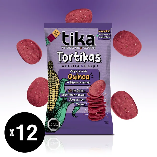 tika-tortika-quinoa-s-samo-tostado-180g-x-12-unidades image 1