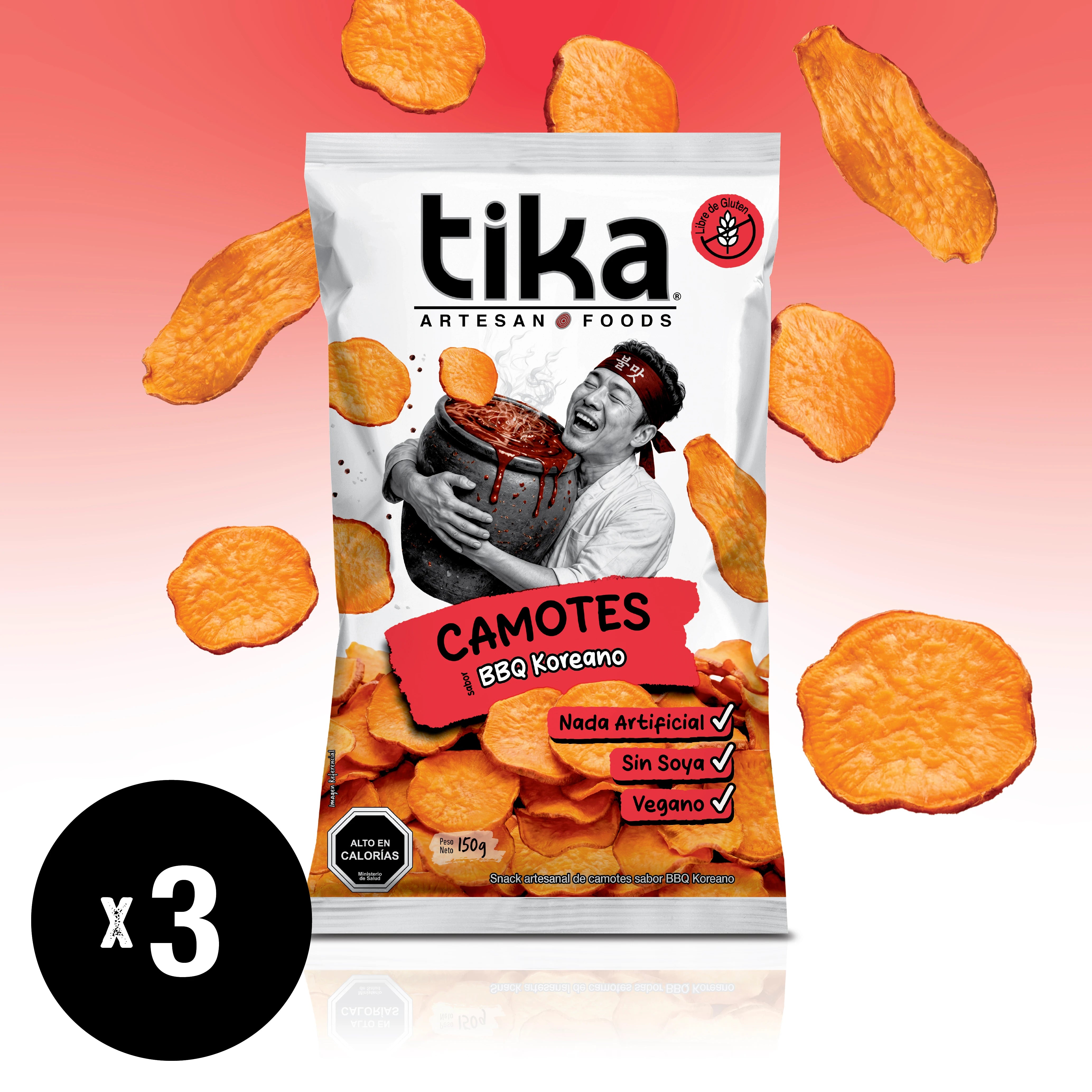 tika-camotes-bbq-koreano-150g-x-3-unidades image 1