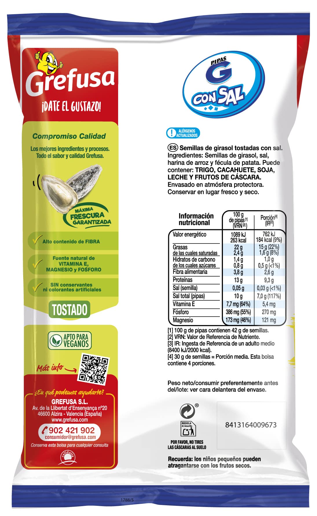 grefusa-pipas-g-pipas-de-girasol-con-sal-300-g image 2